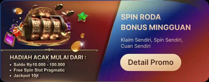 LUCKYSPIN!! RODA BONUS MINGGUAN
